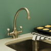 Perrin & Rowe Etruscan 4320 Kitchen Tap - Polished Brass