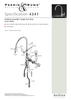 Perrin & Rowe Parthian 4341 Kitchen Tap - Gold