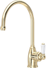 Perrin & Rowe Parthian 4341 Kitchen Tap - Gold