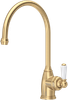 Perrin & Rowe Parthian 4341 Kitchen Tap - Satin Brass