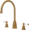 Perrin & Rowe Athenian 4371 Kitchen Tap - Aged Brass