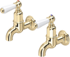 Perrin & Rowe Mayan 4322 (Wall Mounted) Kitchen Tap - Gold