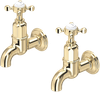 Perrin & Rowe Mayan 4328 (Wall Mounted) Kitchen Tap - Gold