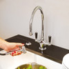Perrin and Rowe Phoenician 4360 Mixer Tap With Pull-Out Spray Rinse - Polished Brass