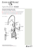 Perrin and Rowe Phoenician 4360 Mixer Tap With Pull-Out Spray Rinse - English Bronze