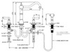 Perrin & Rowe Alsace 4776 (with Rinse) Kitchen Tap - Nickel
