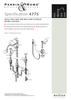 Perrin & Rowe Alsace 4776 (with Rinse) Kitchen Tap - Gold