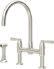 Perrin & Rowe Io 4273 (with Rinse) Kitchen Tap - Pewter