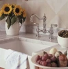 Perrin & Rowe Provence 4751 (Lever Handles) Kitchen Tap - Pewter