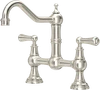 Perrin & Rowe Provence 4751 (Lever Handles) Kitchen Tap - Pewter