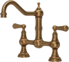 Perrin & Rowe Provence 4751 (Lever Handles) Kitchen Tap - English Bronze