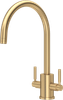 Perrin & Rowe Orbiq 4212 Kitchen Tap - Satin Brass