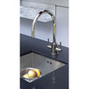 Perrin & Rowe Orbiq 4212 Kitchen Tap - Aged Brass