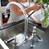 Perrin & Rowe Ionian 4173 (with Rinse) Kitchen Tap - Gold