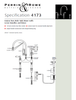 Perrin & Rowe Ionian 4173 (with Rinse) Kitchen Tap - English Bronze