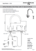 Perrin & Rowe Orbiq 4312 Handrinse Kitchen Tap - English Bronze