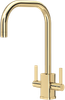 Perrin & Rowe Rubiq 4210 Kitchen Tap - Polished Brass