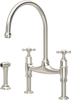 Perrin & Rowe Ionian 4172 (With Rinse) Kitchen Tap - Pewter