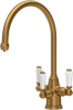 Perrin & Rowe Phoenician 1460 Filter Tap - Aged Brass