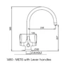 Perrin & Rowe Metis 1480 Filter Tap - Nickel