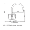 Perrin & Rowe Metis 1480 Filter Tap - Gold