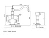 Perrin & Rowe Aquitaine 1570 (with Rinse) Filter Tap - English Bronze
