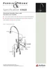 Perrin and Rowe Phoenician 4460 Kitchen Mixer Tap - Aged Brass