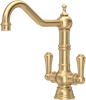 Perrin and Rowe Picardie 4761 Kitchen Tap - Satin Brass