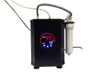 Perrin and Rowe Phoenix 3 in 1 Instant Hot Water Tap with C Spout, Digital Tank and Filter - Aged Brass