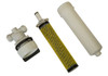 Perrin and Rowe Mimas Mini Instant Hot Water Tap, Digital Tank and Filter - Aged Brass