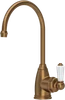 Perrin and Rowe Parthian Mini Instant Hot Water Tap, Digital Tank and Filter - English Bronze