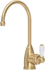 Perrin and Rowe Parthian Mini Instant Hot Water Tap, Digital Tank and Filter - Satin Brass