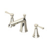 Perrin & Rowe 3141 Three Hole Basin Mixer Tap, Lever Handles - Nickel