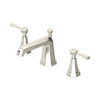 Perrin & Rowe 3141 Three Hole Basin Mixer Tap, Lever Handles - Pewter