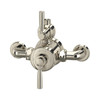 Perrin & Rowe 5850 Exposed Thermostatic Shower Valve, Lever Handles - Nickel