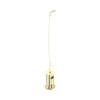 Perrin & Rowe 6701 Basin Waste, Plug and Chain - Gold