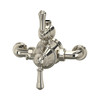 Perrin & Rowe 5751 Exposed Thermostatic Shower Valve, Lever Handles - Nickel