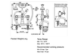 Perrin & Rowe 3501 Pillar Mounted Shower Mixer Tap, Crosshead Handles - English Bronze