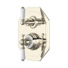 Perrin & Rowe 5555 Concealed Thermostatic Shower Valve, Lever Handles - Nickel