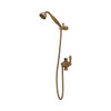 5783 Perrin and Rowe Diverter Tap, Handshower and Parking Bracket - English Bronze