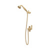 5783 Perrin and Rowe Diverter Tap, Handshower and Parking Bracket - Satin Brass