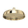 Perrin & Rowe 5250 8" Easy Clean Shower Rose - Gold