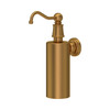 Perrin and Rowe Country Collection Wall Mounted Soap Dispenser 6673 - Aged Brass