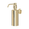 Perrin and Rowe Contemporary Collection Wall Mounted Soap Dispenser 6473 - Gold