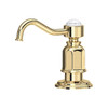 Perrin and Rowe Traditional Collection Deck Mounted Soap Dispenser 6995 - Polished Brass