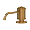 Perrin and Rowe Country Collection Deck Mounted Soap Dispenser 6695 - Aged Brass
