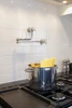 Perrin & Rowe Pot Filler 4798 - Crosshead Handle Kitchen Tap - Gold