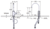 Perrin & Rowe Southbank 1644 Mini Filter Tap - Polished Brass