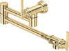 Perrin & Rowe Southbank 4999 Pot Filler with Lever Handles - Polished Brass