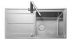 Rangemaster Arlington Single Bowl Inset Stainless Steel Kitchen Sink